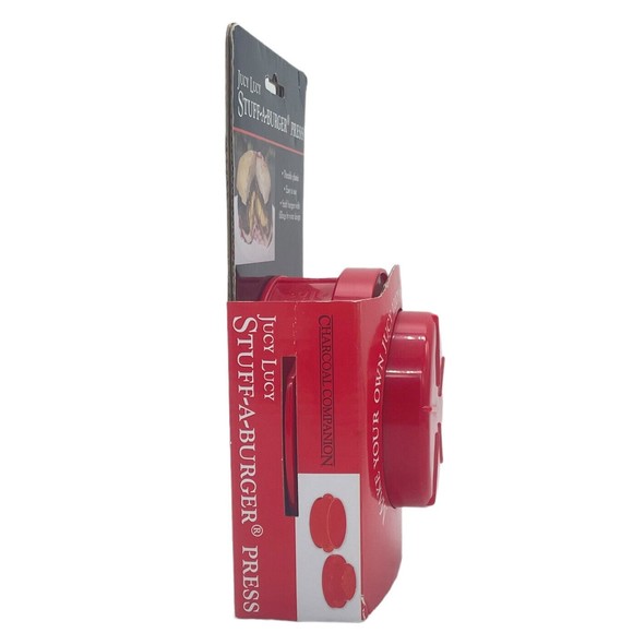 Stuff-A-Burger Press Jucy Lucy Charcoal Companion NEW! Barbecue BBQ Grill - Picture 7 of 10